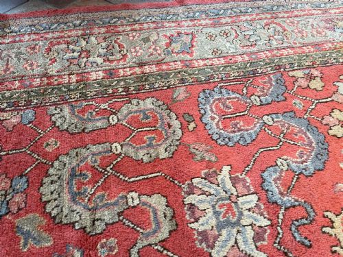 ANTIQUE USHAK CARPET - ADDITIONAL PHOTO 7
