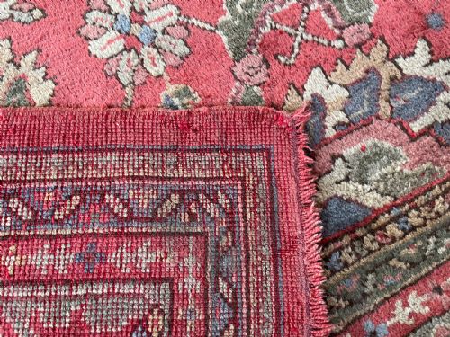 ANTIQUE USHAK CARPET - ADDITIONAL PHOTO 8