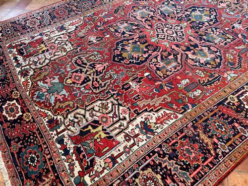 ANTIQUE HERIZ CARPET - ADDITIONAL PHOTO 2