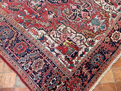 ANTIQUE HERIZ CARPET - ADDITIONAL PHOTO 4