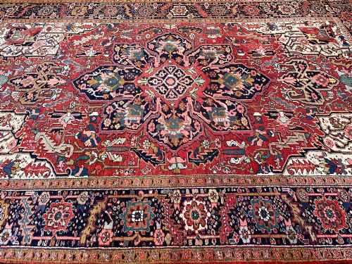 ANTIQUE HERIZ CARPET - ADDITIONAL PHOTO 6