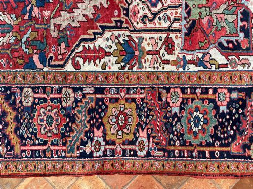ANTIQUE HERIZ CARPET - ADDITIONAL PHOTO 7
