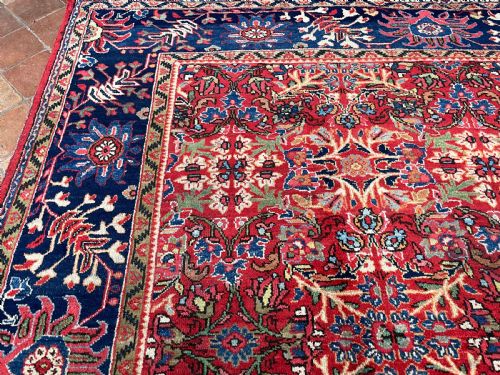 ANTIQUE ZIEGLERMAHAL CARPET - ADDITIONAL PHOTO 2