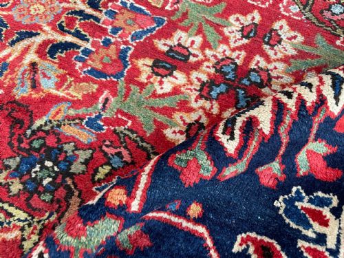 ANTIQUE ZIEGLERMAHAL CARPET - ADDITIONAL PHOTO 10