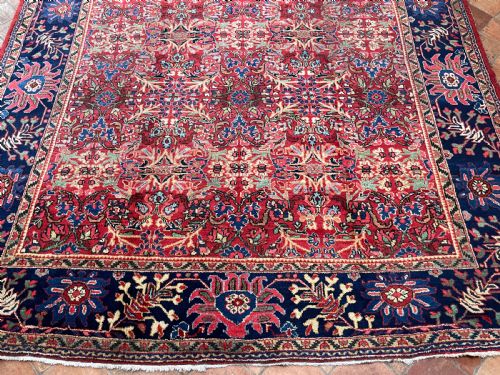 ANTIQUE ZIEGLERMAHAL CARPET - ADDITIONAL PHOTO 11