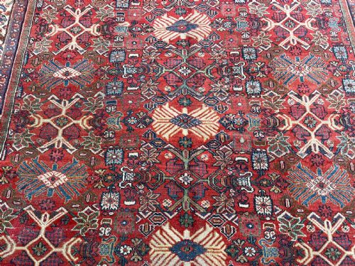 ANTIQUE MAHAL CARPET - ADDITIONAL PHOTO 8