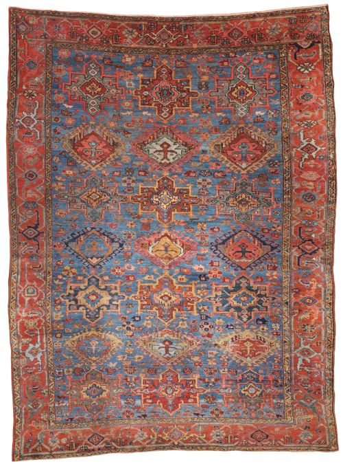 antique heriz carpet - CATEGORY: ANTIQUE RUGS - DATED 1890