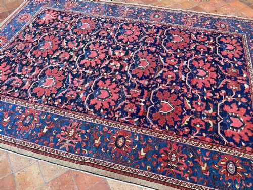 ANTIQUE MALAYER CARPET - ADDITIONAL PHOTO 3