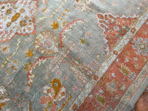 ANTIQUE USHAK CARPET - ADDITIONAL PHOTO 9