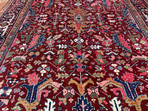 ANTIQUE HERIZ CARPET - ADDITIONAL PHOTO 1