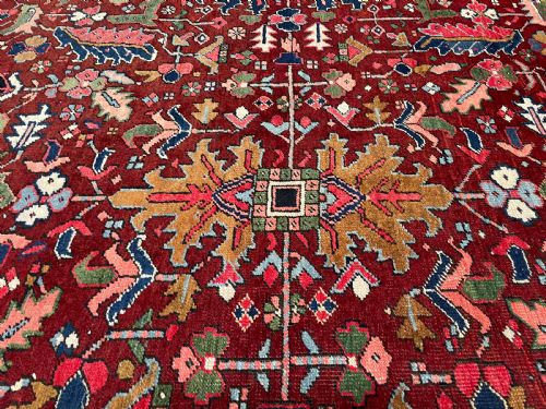 ANTIQUE HERIZ CARPET - ADDITIONAL PHOTO 4