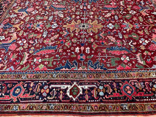 ANTIQUE HERIZ CARPET - ADDITIONAL PHOTO 5