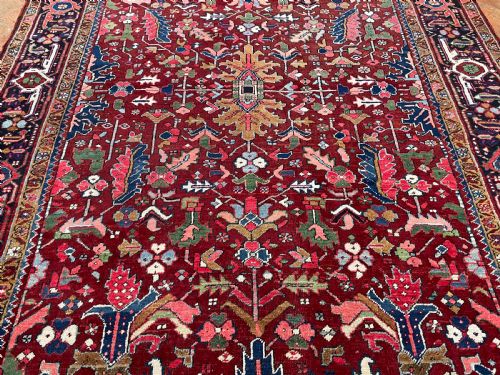 ANTIQUE HERIZ CARPET - ADDITIONAL PHOTO 6