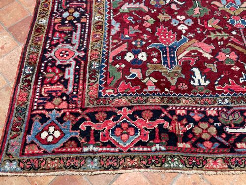 ANTIQUE HERIZ CARPET - ADDITIONAL PHOTO 7