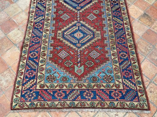 ANTIQUE HERIZ RUG - ADDITIONAL PHOTO 3