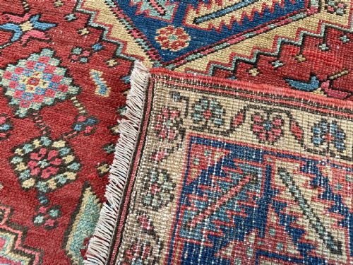 ANTIQUE HERIZ RUG - ADDITIONAL PHOTO 5