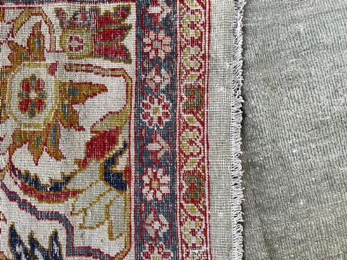 RARE ANTIQUE ZIEGLER CARPET - ADDITIONAL PHOTO 2
