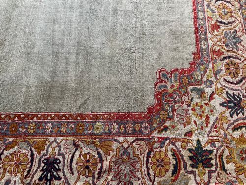 RARE ANTIQUE ZIEGLER CARPET - ADDITIONAL PHOTO 7