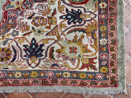 RARE ANTIQUE ZIEGLER CARPET - ADDITIONAL PHOTO 9