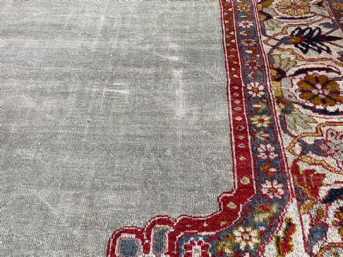RARE ANTIQUE ZIEGLER CARPET - ADDITIONAL PHOTO 12
