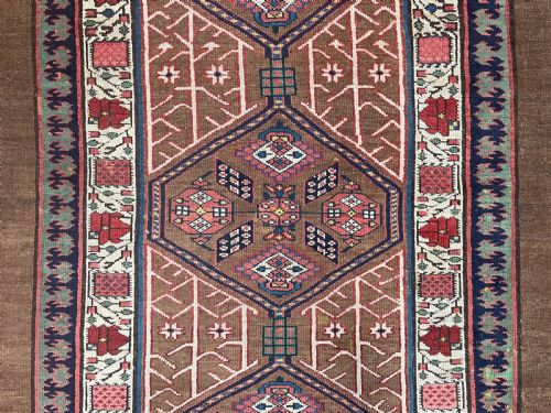 RARE ANTIQUE SARAB RUNNER - ADDITIONAL PHOTO 1