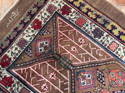 RARE ANTIQUE SARAB RUNNER - ADDITIONAL PHOTO 3