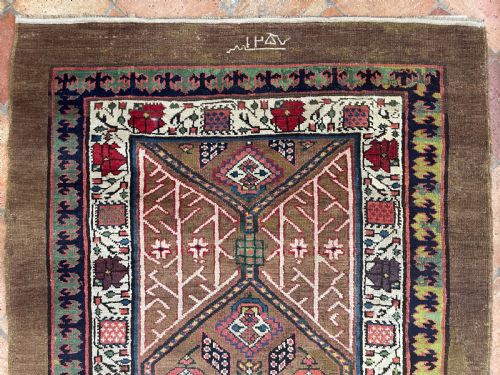 RARE ANTIQUE SARAB RUNNER - ADDITIONAL PHOTO 9