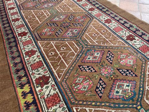 RARE ANTIQUE SARAB RUNNER - ADDITIONAL PHOTO 12