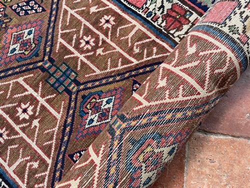 RARE ANTIQUE SARAB RUNNER - ADDITIONAL PHOTO 14