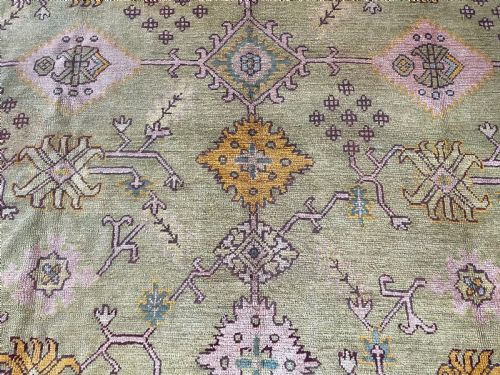 RARE ANTIQUE USHAK CARPET - ADDITIONAL PHOTO 4