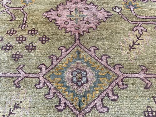 RARE ANTIQUE USHAK CARPET - ADDITIONAL PHOTO 13