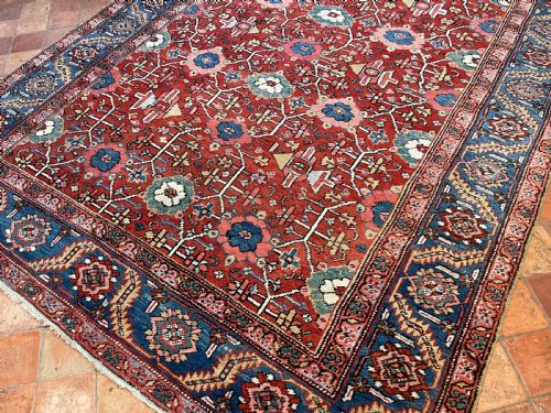 ANTIQUE HERIZ CARPET - ADDITIONAL PHOTO 9