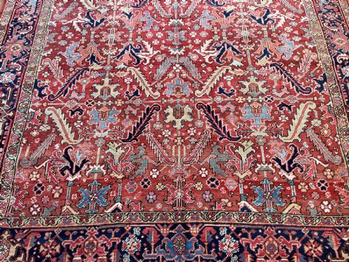 ANTIQUE HERIZ CARPET - ADDITIONAL PHOTO 1