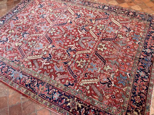 ANTIQUE HERIZ CARPET - ADDITIONAL PHOTO 2