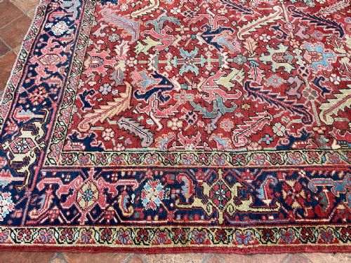 ANTIQUE HERIZ CARPET - ADDITIONAL PHOTO 4