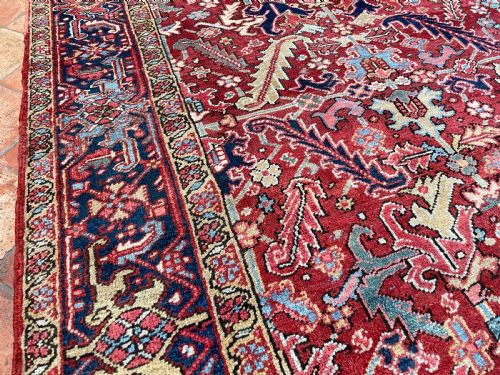 ANTIQUE HERIZ CARPET - ADDITIONAL PHOTO 11
