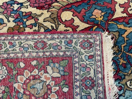 ANTIQUE ISFAHAN RUG - ADDITIONAL PHOTO 2