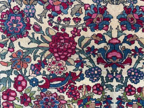 ANTIQUE ISFAHAN RUG - ADDITIONAL PHOTO 8