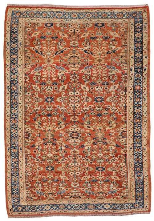 antique ziegler rug - CATEGORY: ANTIQUE RUGS - DATED 1890