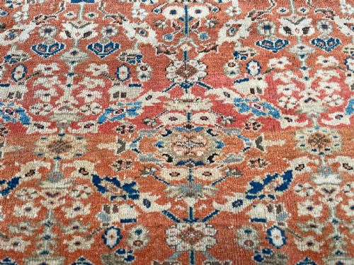 ANTIQUE ZIEGLER RUG - ADDITIONAL PHOTO 1