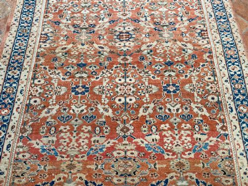 ANTIQUE ZIEGLER RUG - ADDITIONAL PHOTO 4