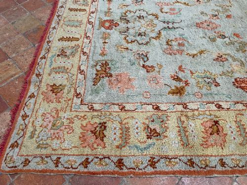 ANTIQUE USHAK CARPET - ADDITIONAL PHOTO 6