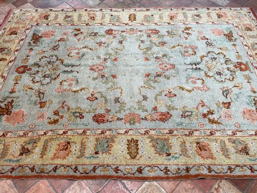 ANTIQUE USHAK CARPET - ADDITIONAL PHOTO 7
