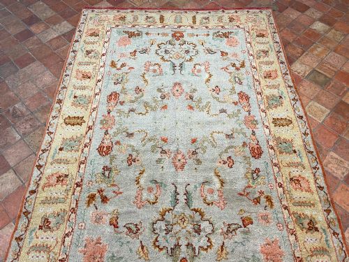 ANTIQUE USHAK CARPET - ADDITIONAL PHOTO 9