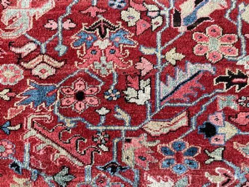 ANTIQUE HERIZ CARPET - ADDITIONAL PHOTO 2