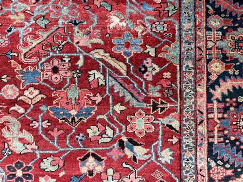 ANTIQUE HERIZ CARPET - ADDITIONAL PHOTO 3
