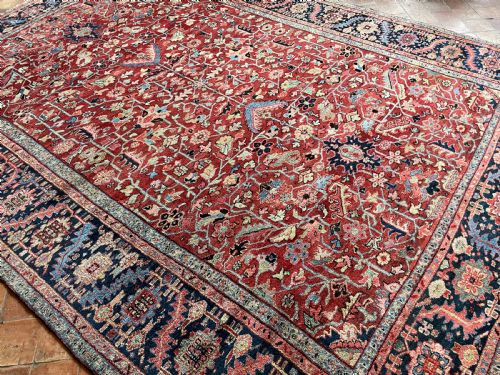 ANTIQUE HERIZ CARPET - ADDITIONAL PHOTO 5
