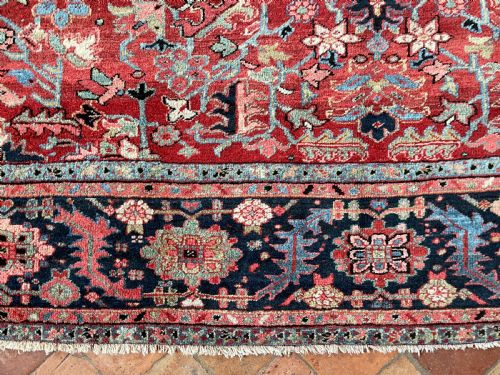 ANTIQUE HERIZ CARPET - ADDITIONAL PHOTO 8