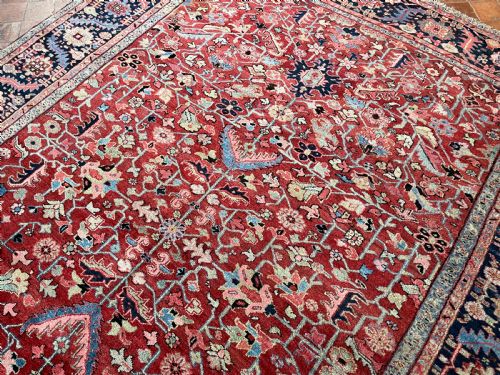 ANTIQUE HERIZ CARPET - ADDITIONAL PHOTO 12