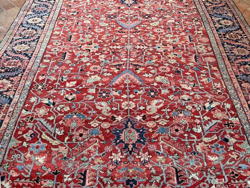 ANTIQUE HERIZ CARPET - ADDITIONAL PHOTO 14